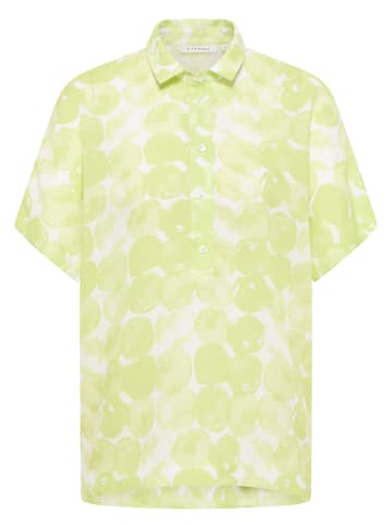 Eterna Bluse LOOSE FIT in acid lemon