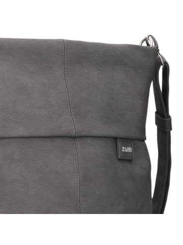 Zwei Mademoiselle.M Umhängetasche 35 cm in nubuk stone