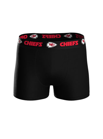 NFL Boxer Kansas City Chiefs in BLK/MGR/RED