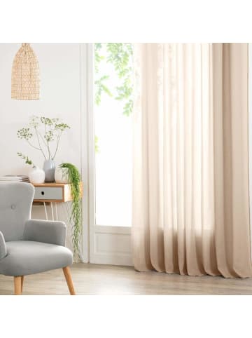 Atmosphera Créateur d'intérieur Fenstervorhang in beige