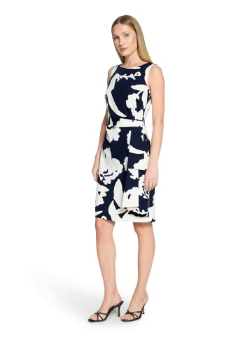 Vera Mont Kleid in marine ecru - 0002