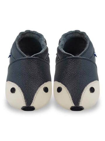Yihakids Baby Krabbelschuhe aus Leder, weiche Lauflernschuhe mit rutschfester Sohle