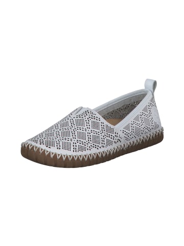 rieker Slipper in weiss/weiss