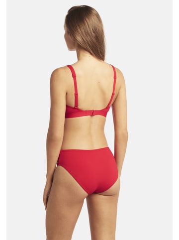 Sea Level Square Neck Bra in RED