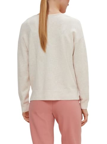 comma Pullover in creme