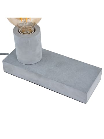 home24 Tischleuchte Linow in Grau