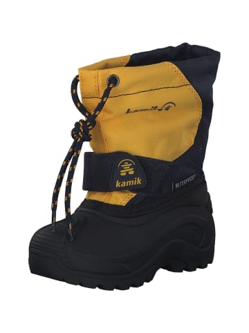 Kamik Winterstiefel in navy/citrus-marine