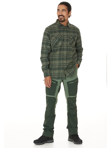 Whistler Outdoorhemd Flannel in 3053 Deep Forest