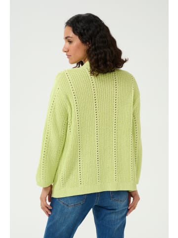 Kaffe Strickpullover KAlorri Loose fit in Lettuce Green