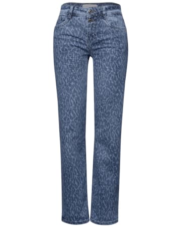 Street One Straight Leg Jeans in Blau