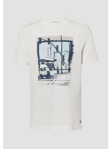s.Oliver T-Shirt in 01D1_weiß