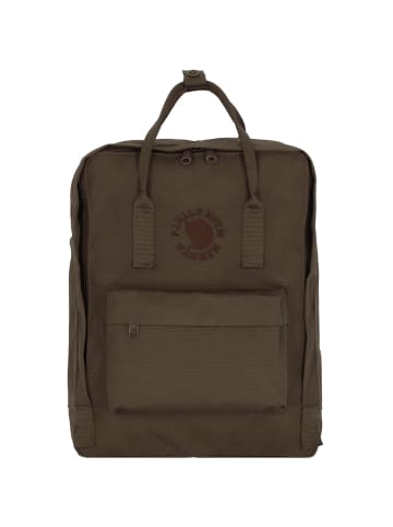 FJÄLLRÄVEN Re-Kanken City Rucksack 34 cm in dark olive