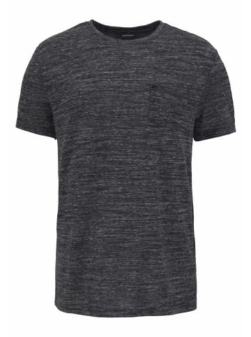 Bruno Banani T-Shirt in schwarz-meliert