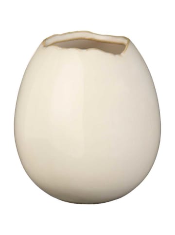 IB Laursen Vase EIFÖRMIG Weiß für 1 Blume Groß 9 cm