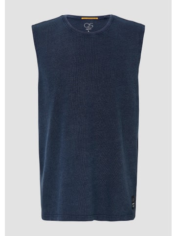 QS T-Shirt in 5884_tiefblau