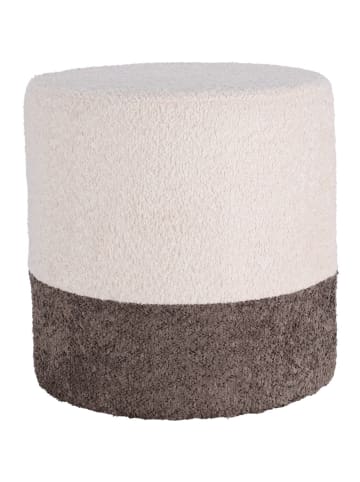 Home&Styling Collection Gepolsterter Pouf in beige