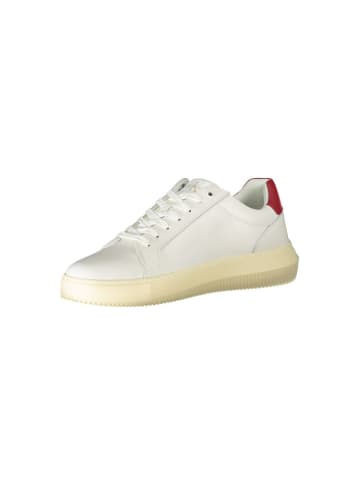 Calvin Klein Weiß Leder Herren Sneaker