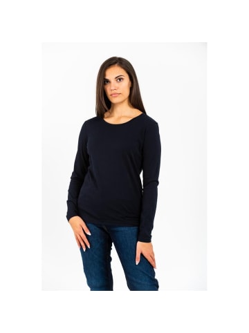 GAS Blau Baumwolle Lang Ärmel T-Shirt