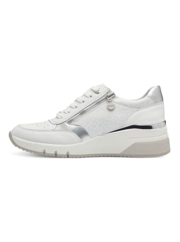 s.Oliver Sneaker Weiß/Silber