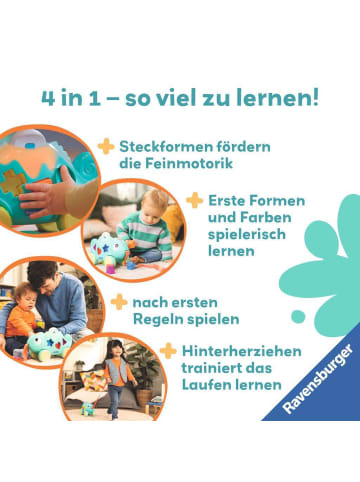 Ravensburger Ravensburger Musikalisches Farben & Formen Chamäleon in bunt