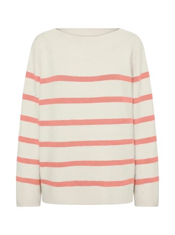 soyaconcept Pullover SC-KANITA STRIPE 21. in 94635C PEACH PINK MELANGE COMB