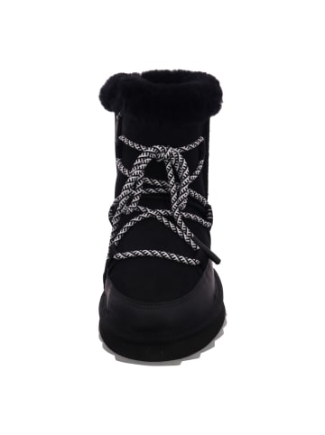 EMU Damenschnürrstiefel warm flach  in  Schwarz