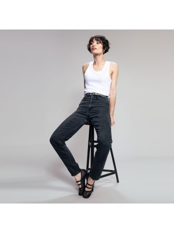 b.belt Nietengürtel Leder in black