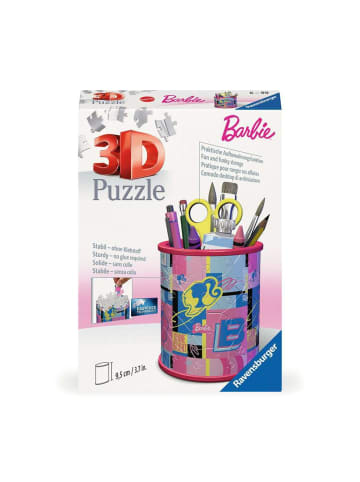 Ravensburger Ravensburger Puzzle 54 Teile Bauspiel Stiftehalter Barbie in bunt