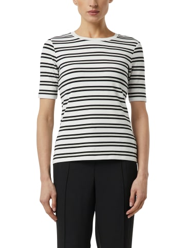 comma Shirt in weiß schwarz