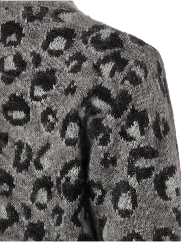 Marie Lund Pullover in grau schwarz - 0002