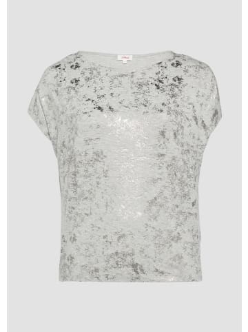 s.Oliver T-Shirt in 94D0_grau meliert