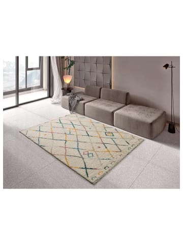 Atticgo Hochflor-Teppich ULAI in mehrfarbig