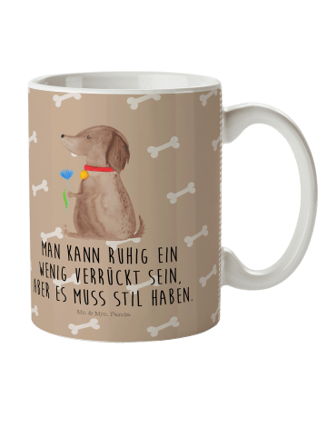 Mr. & Mrs. Panda Trinklernbecher Hund Blume mit Spruch in Hundeglück
