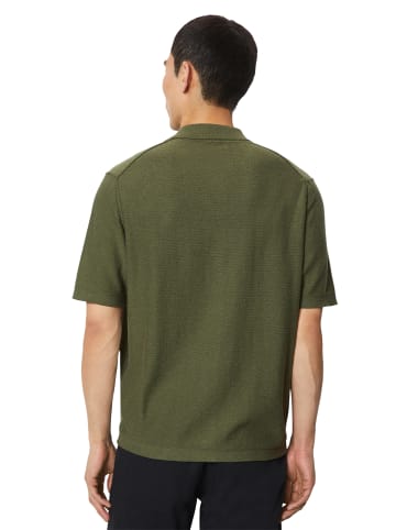 Marc O'Polo Kurzarm-Pullover regular in olive