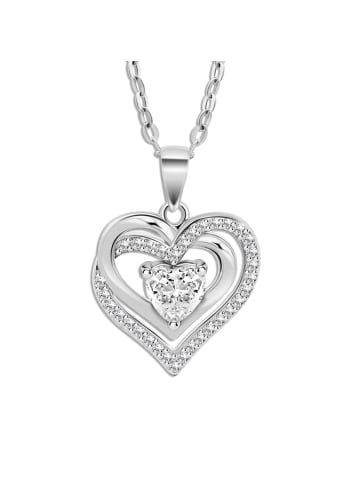 LOTUS silver Halskette Silber 925 Sterling Silber ca. 42cm