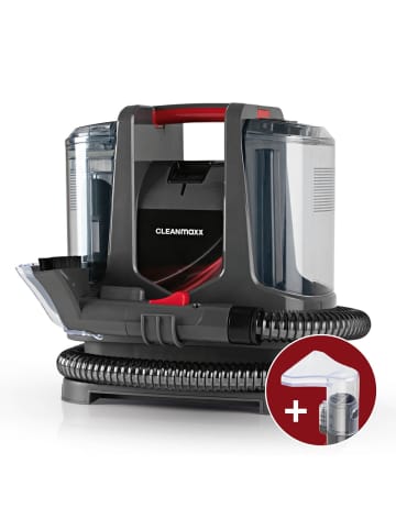 Clean Maxx Polster- & Teppichreiniger 400W anthrazit/rot  grau