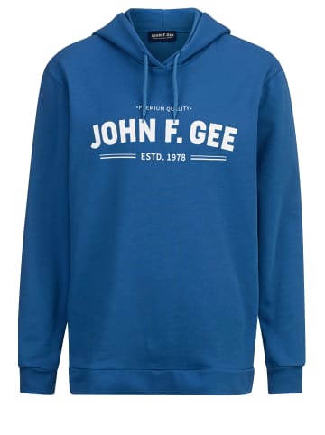 John F. Gee Sweatshirt in blau