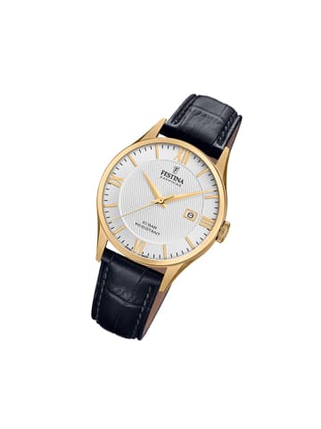 Festina Analog-Armbanduhr Festina Swiss Made schwarz groß (ca. 40mm)