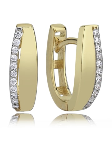 BALIA Gold 333 Damen Creolen Klassik Ohrring ca. 1,4cm