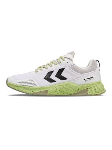 Hummel Hummel Training Shoe Reach Tr Unisex Erwachsene in WHITE/GREEN