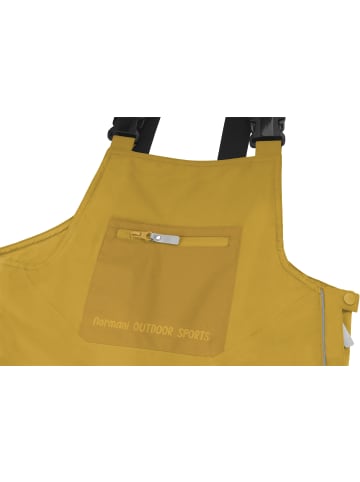Normani Outdoor Sports Kinder Winter Latzhose Paulatuk in Gelb