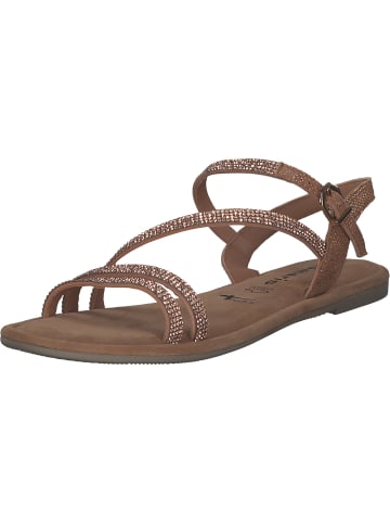 Tamaris Riemchensandalen in COPPER GLAM