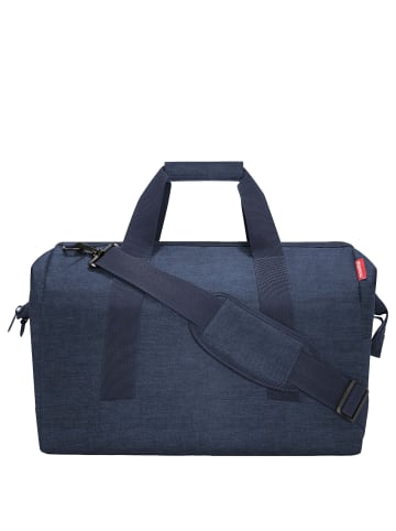Reisenthel travelling allrounder L - Reisetasche 48 cm (summerstripes black) in twist navy