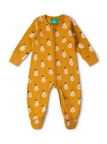 Little Green Radicals Bio-Strampler mit Reißverschluss in Gold