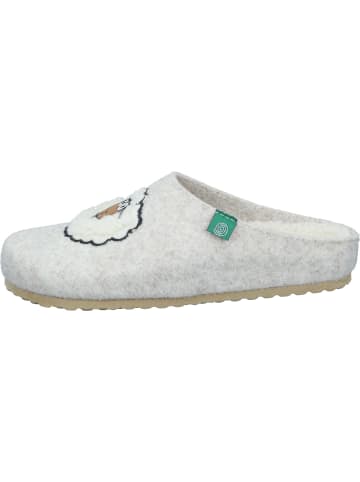 Dr. BRINKMANN Klassische Hausschuhe in offwhite