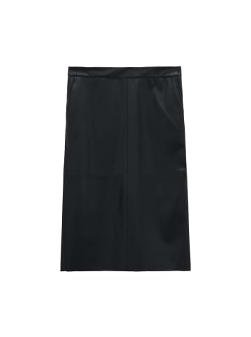 Someday Lederimitatrock für Damen in Schwarz