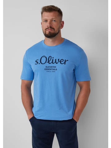 s.Oliver T-Shirt in 55D1_royalblau