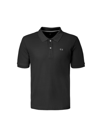 La Martina Poloshirt BPMP11 in schwarz