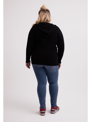 CASH-MERE.CH Hoodie in Schwarz