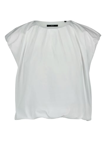 Zero  Blusenshirt. mit Rundhalsausschnitt in Brilliant White